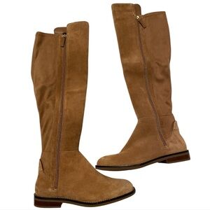Cole Haan Tan Over the Knee Boots